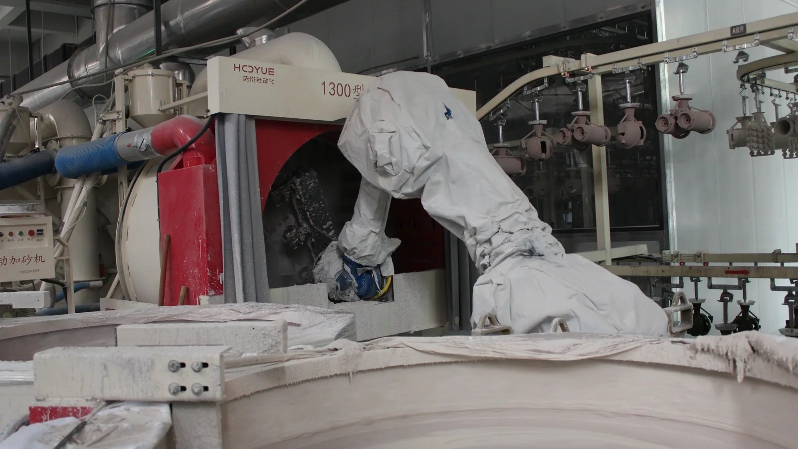 Investment casting shell process at Renyi